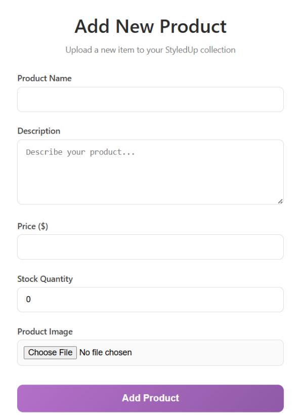 Add Product